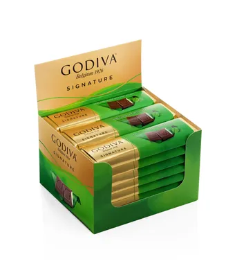 Godiva Set of 24, Mint Dark Chocolate Bars