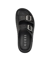 Guess Men's Verone Double Strap Fashion Slide Sandal