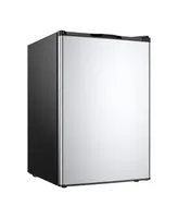 Sugift 3 Cubic Feet Compact Upright Freezer with Stainless Steel Door