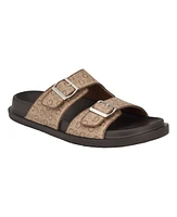 Guess Men's Verone Double Strap Fashion Slide Sandal