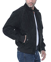 Landing Leathers Men Wwii Suede Leather Bomber Jacket