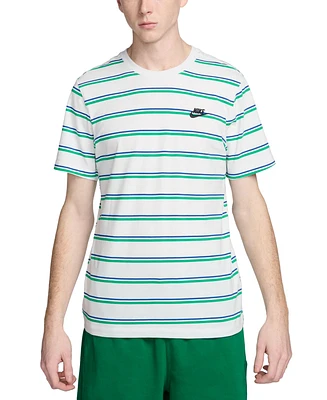 Nike Men's Sportswear Club Stripe T-Shirt