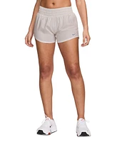 Nike Women's One Dri-fit Mid-Rise 3" Brief-Lined Shorts