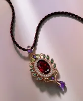 Le Vian Crazy Collection Garnet (5-1/3 ct. t.w) and Multi-Stone (1-3/4) Pendant in 14k Rose Gold