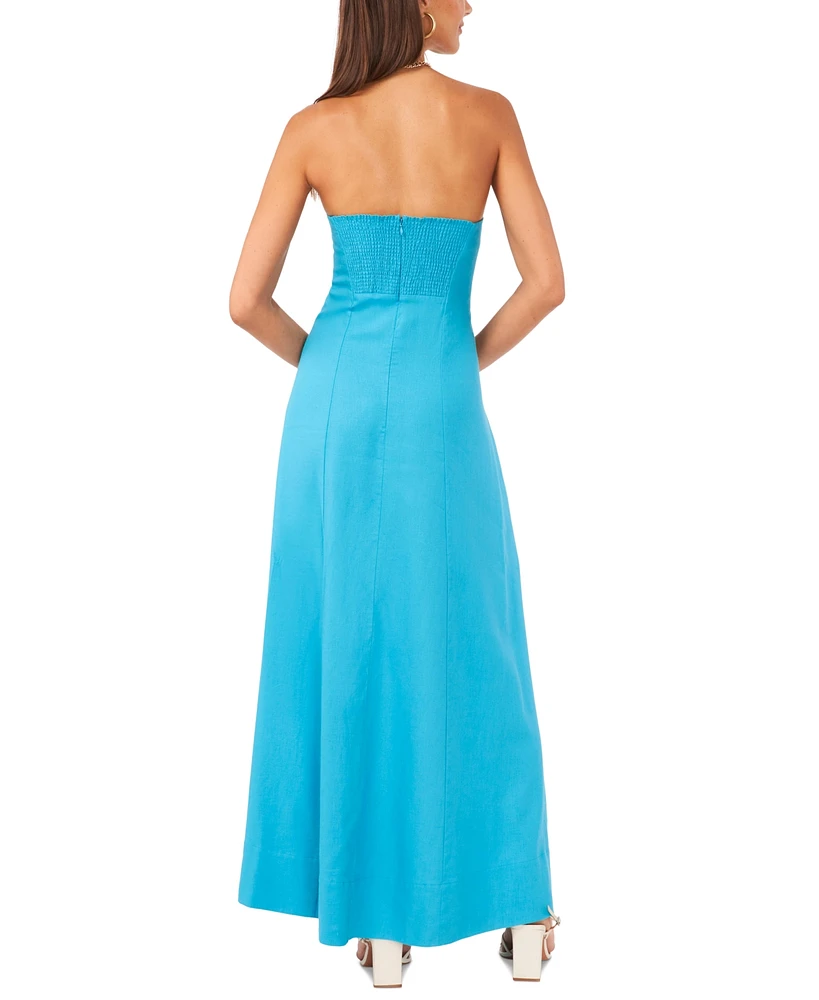 1.state Women's Strapless Maxi Dress