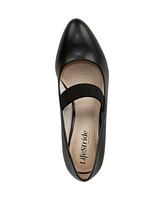 LifeStride Women's Gio Mary Jane Wedge Pumps