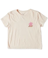 Roxy Big Girls Hibiscus Paradise Graphic Cotton T-Shirt