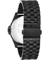 Tommy Hilfiger Men's Quartz Black Stainless Steel Watch 42mm