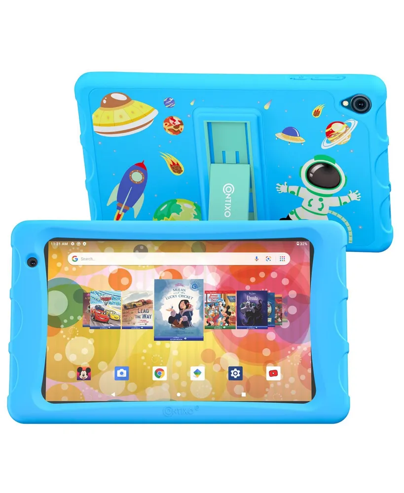 Contixo 8" Kids Tablet 64GB Octa-Core 2.0GHz, 4 Gb DDR3 (2024 Model), 80+ Disney Storybooks (K81)