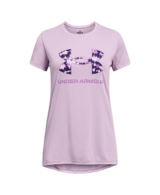 Under Armour Big Girls Tech Print Fill Logo Short Sleeve T-shirt