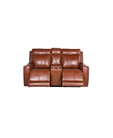 Natalia 73" Power Loveseat Console Recliner