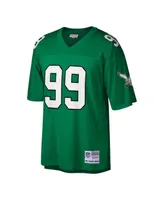 Men's Mitchell & Ness Jerome Brown Kelly Green Philadelphia Eagles Big and Tall 1990 Retired Player Replica Jersey