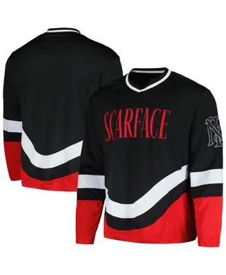 Men's and Women's Reason Black Scarface Hockey Jersey