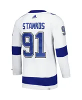 Men's adidas Steven Stamkos White Tampa Bay Lightning Away Authentic Player Jersey