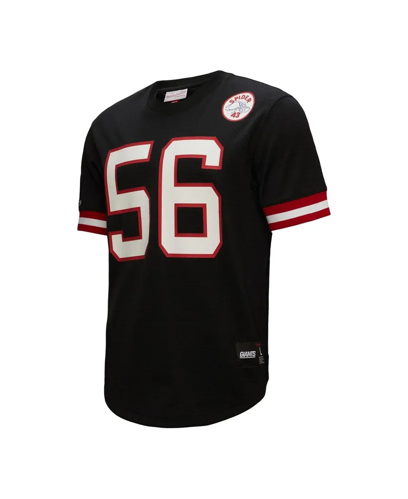 Men's Mitchell & Ness Lawrence Taylor Black New York Giants Retired Player Name Number Mesh Top