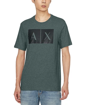 A|X Armani Exchange Men's Slim-Fit Short-Sleeve Crewneck Box Logo T-Shirt