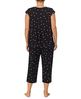 Ellen Tracy Plus Yours to Love Short Sleeve Top