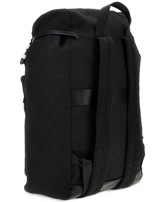 Guess Men's Vezzola Jacquard Flap Backpack 