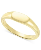 On 34th Gold-Tone Signet Ring, Created for Macy's