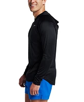 Speedo Men's Baybreeze Long Sleeve Hooded Performance Swim Shirt