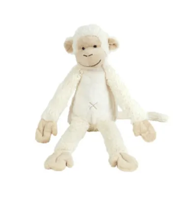 Monkey Mickey no. 2 Ivory Plush by Happy Horse 16.9 Inch Stuffed Animal Toy