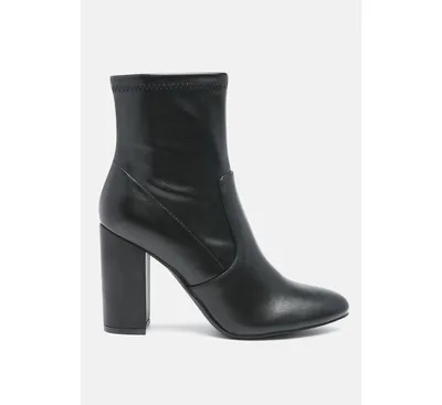 moonstone block heeled boots