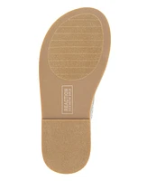 Kenneth Cole Reaction Women's Sage Jewel Toe Ring Footbed Flat Sandals