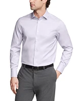 Calvin Klein Men's Refined Cotton Stretch Regular Fit Dress Shirt