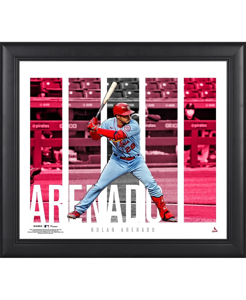 Nolan Arenado St. Louis Cardinals Unsigned Framed 15" x 17" Player Panel Collage