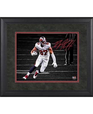 Rob Gronkowski Tampa Bay Buccaneers Framed 11" x 14" Spotlight Photograph - Facsimile Signature