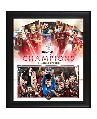 Atlanta United Fc 2018 Mls Cup Champions Framed 15" x 17" Collage