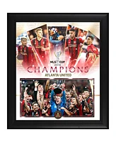 Atlanta United Fc 2018 Mls Cup Champions Framed 15" x 17" Collage