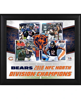 Chicago Bears Framed 15" x 17" 2018 Nfc North Division Champions Collage
