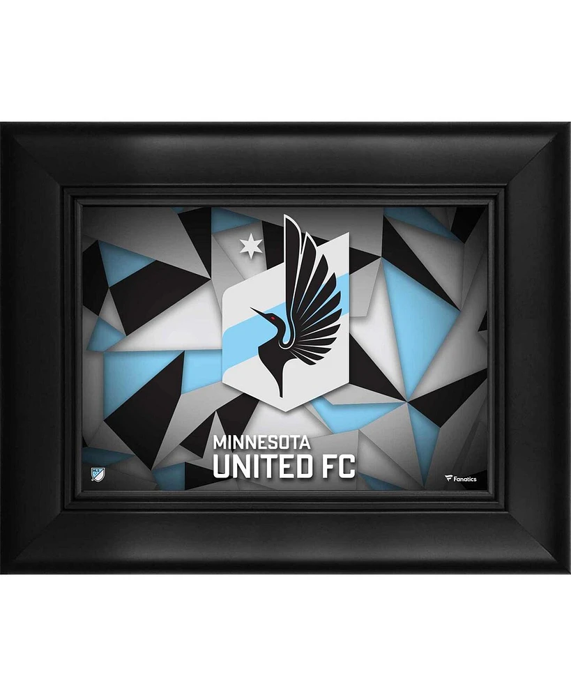 Minnesota United Fc Framed 5" x 7" Team Logo Collage