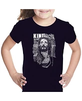 Girl's Word Art T-shirt - Jesus