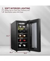 Schmecke -Bottle Freestanding Thermoelectric Wine Cooler