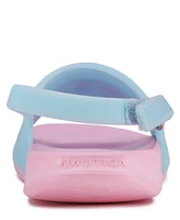 Nautica Toddler and Little Girls Loch Pool Slip On Slides