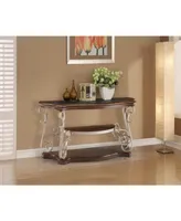 Simplie Fun Modern Marble Top Sofa Table