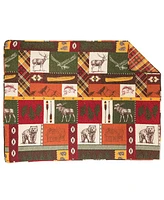 Keaton Forest Woven 48" x 60" Thanksgiving Throw Blanket