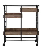 Simplie Fun Vorik Serving Cart