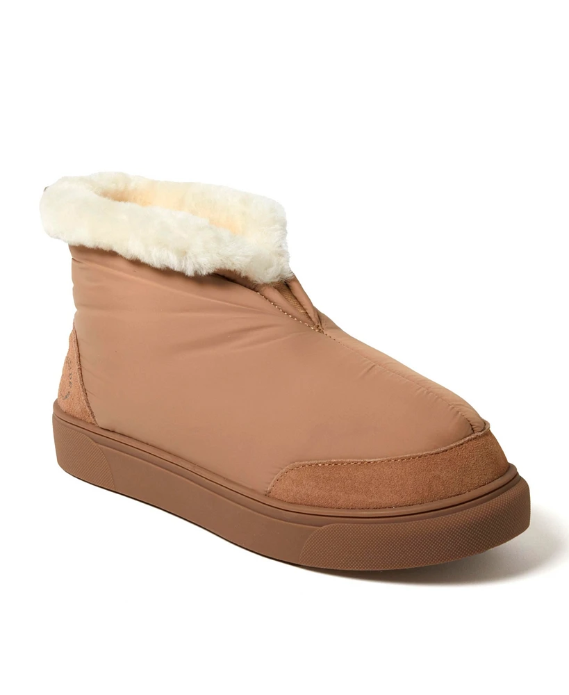 Fireside by Dear foams Women's Shearling Warm Up Bootie