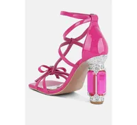 London Rag Affluence Jeweled High Heel Sandals