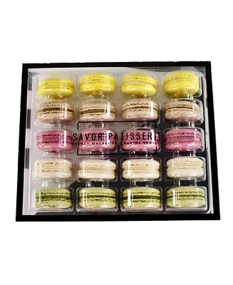 Savor Patisserie The Classics Collection French Macarons, 20 Count Box