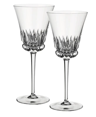 Villeroy & Boch Grand Royal White Wine Glasses, Pair of 2