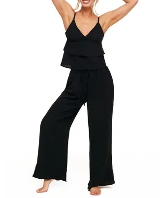 Brigita Women's Pajama Cami & Pants Set