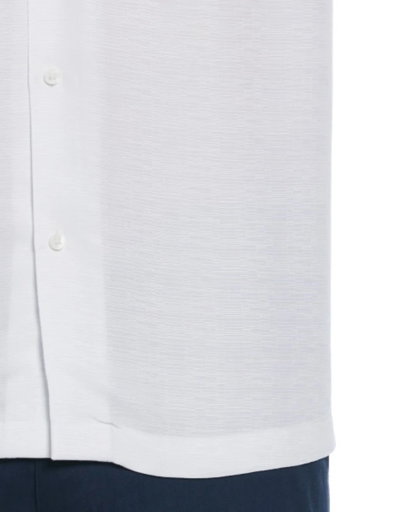 Cubavera Men's Short Sleeve Sunset Print Button-Front Camp Shirt