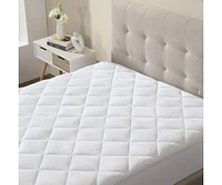 Circles Home Double Puff Mattress Pad - King (78x80")