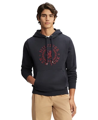 Tommy Hilfiger Men's Regular-Fit Heritage Logo Embroidered French Terry Hoodie