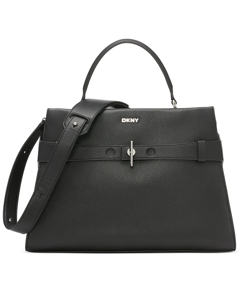 DKNY Pilar leather cross body bag - Black