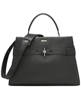 Dkny Bleeker Medium Leather Satchel